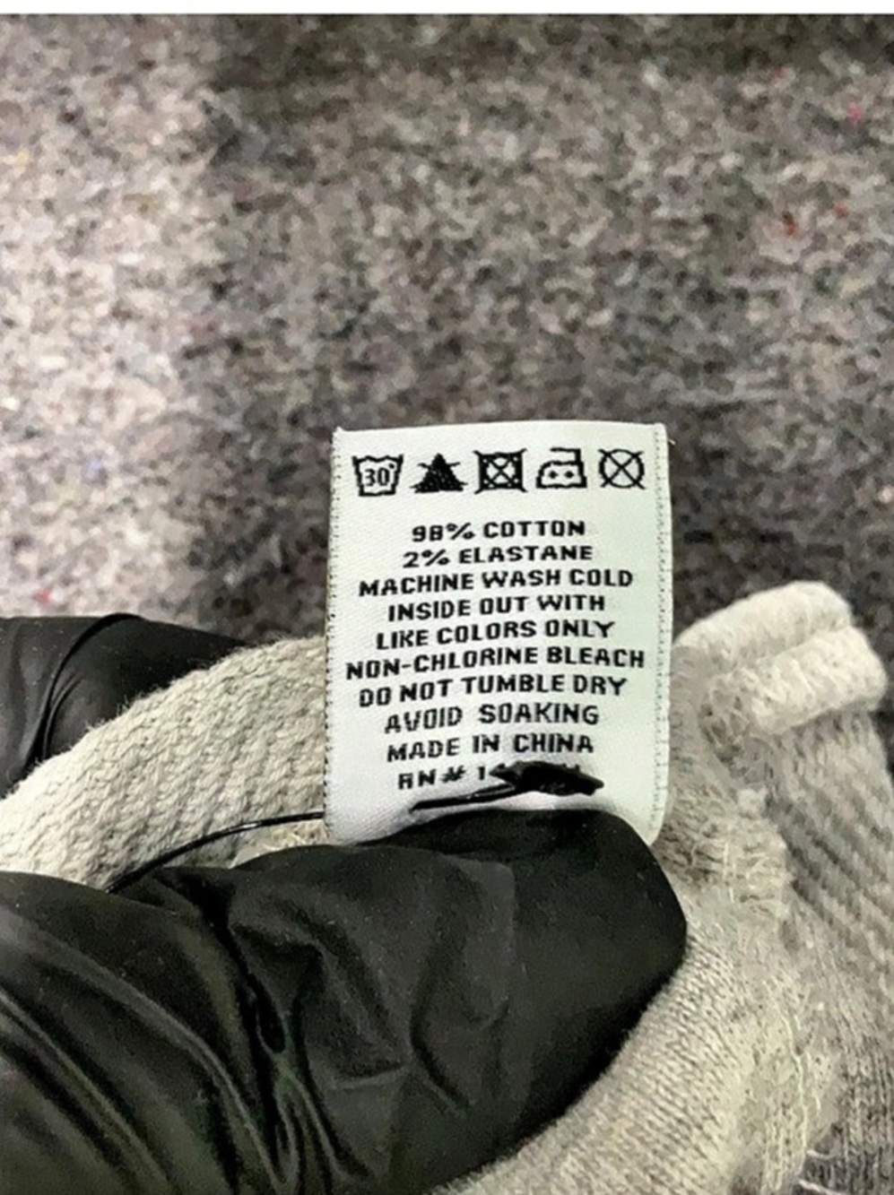 Aime Leon Dore Cotton Blend Hoodie Gray/ivory Size XL Like New - Picture 4 of 4